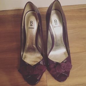 Bakers Purple Bow Heels